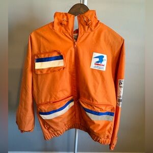 Forever 21 USPS Orange Jacket